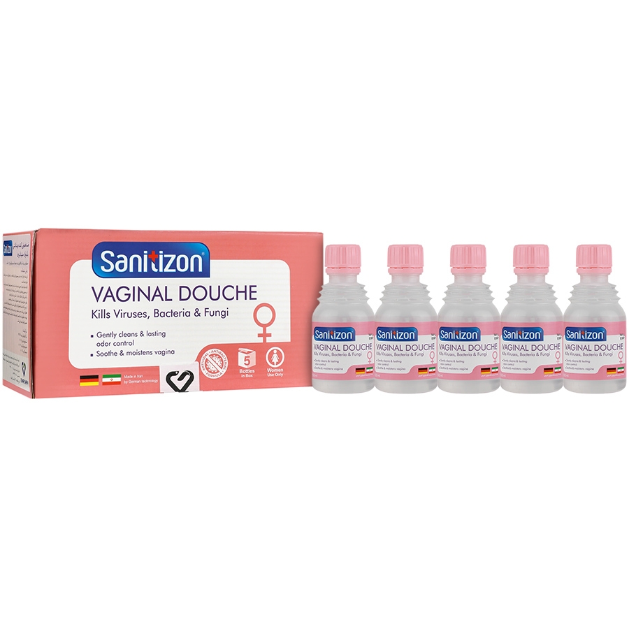 محلول ضد عفونی کننده بهداشتی بانوان سنیتایزون 5 عددی