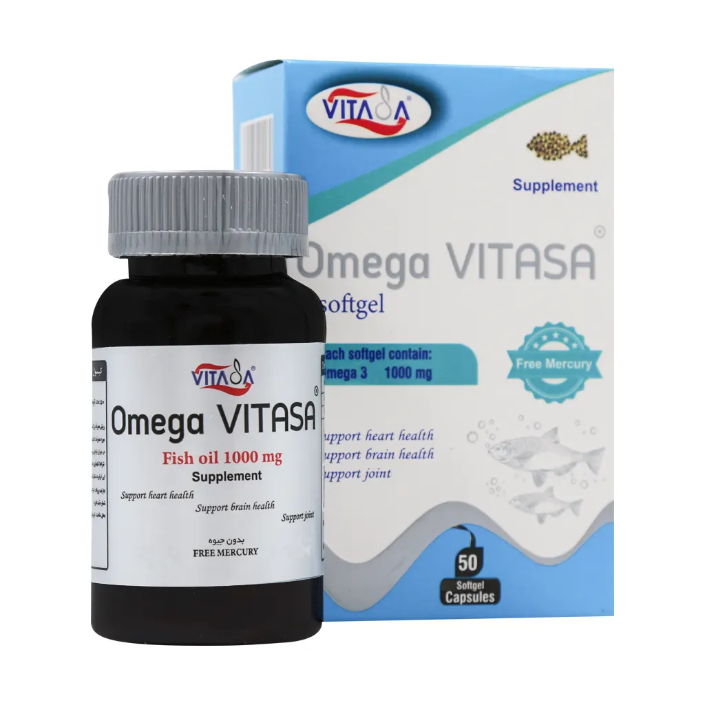 کپسول امگا3 1000 میلی گرم های هلث 50 عددی