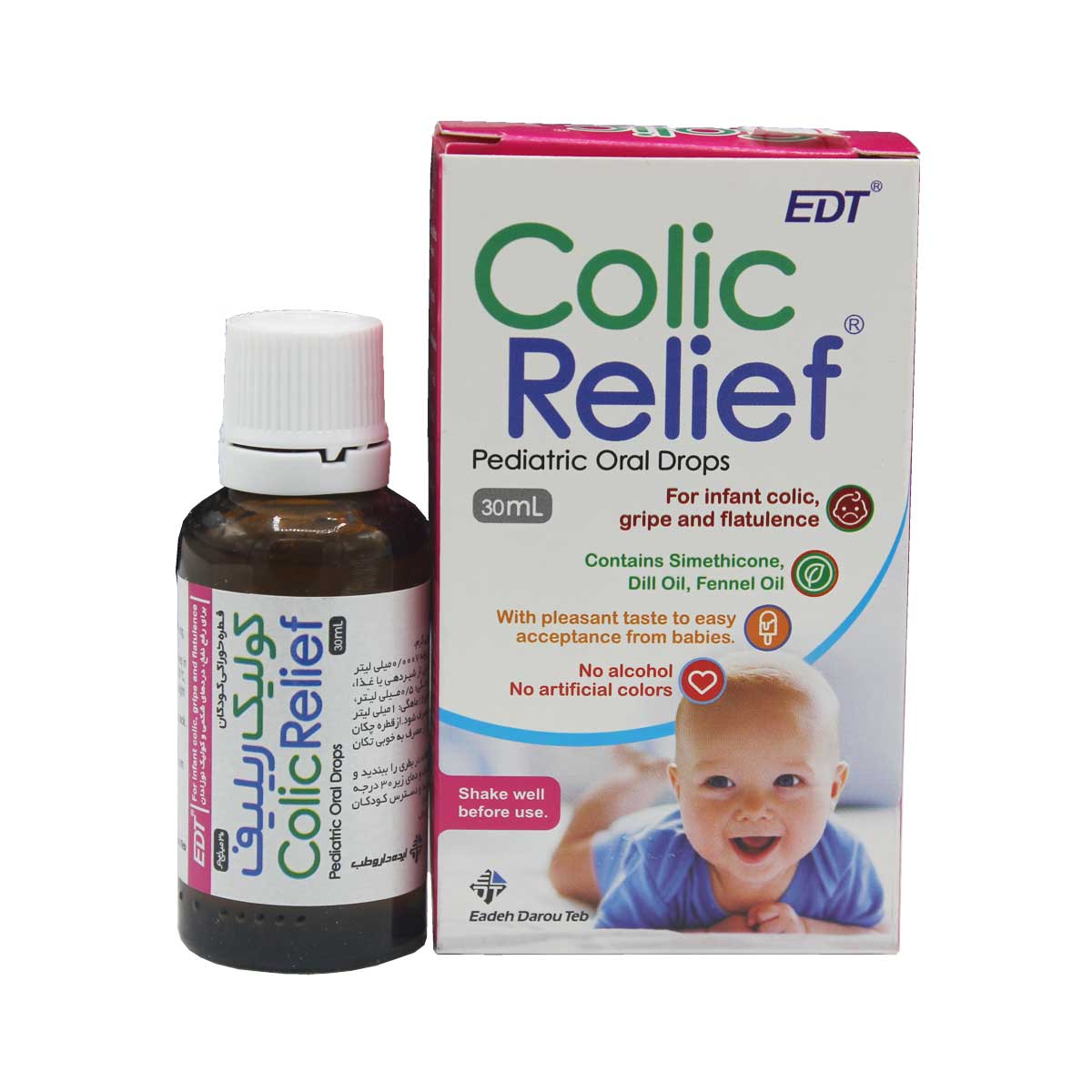 قطره کولیک ریلیف ایده دارو طب 30 میلی لیتری