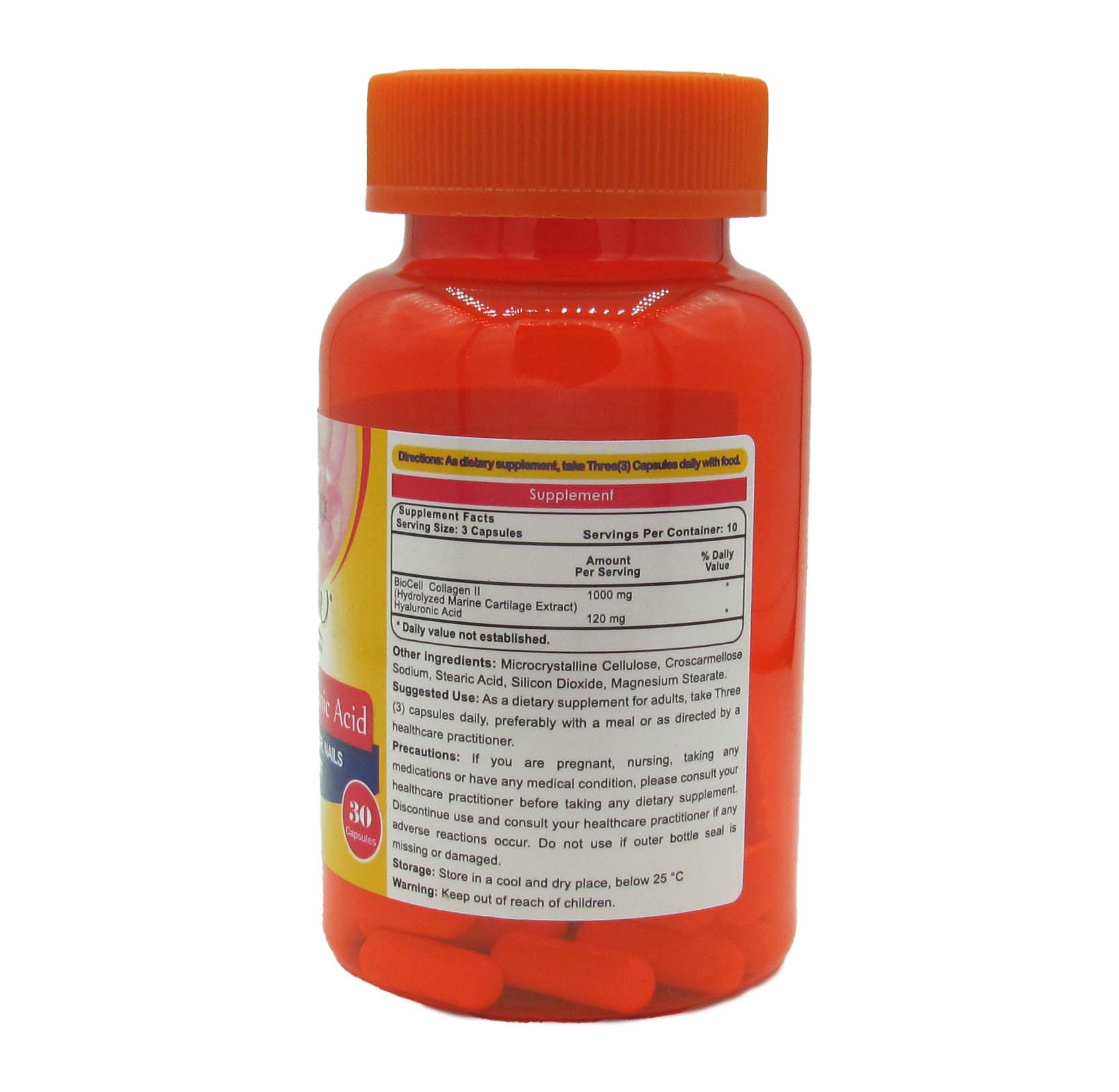 کپسول کلاژن و هیالورونیک اسید مگنوم ویتامینز30 عدد