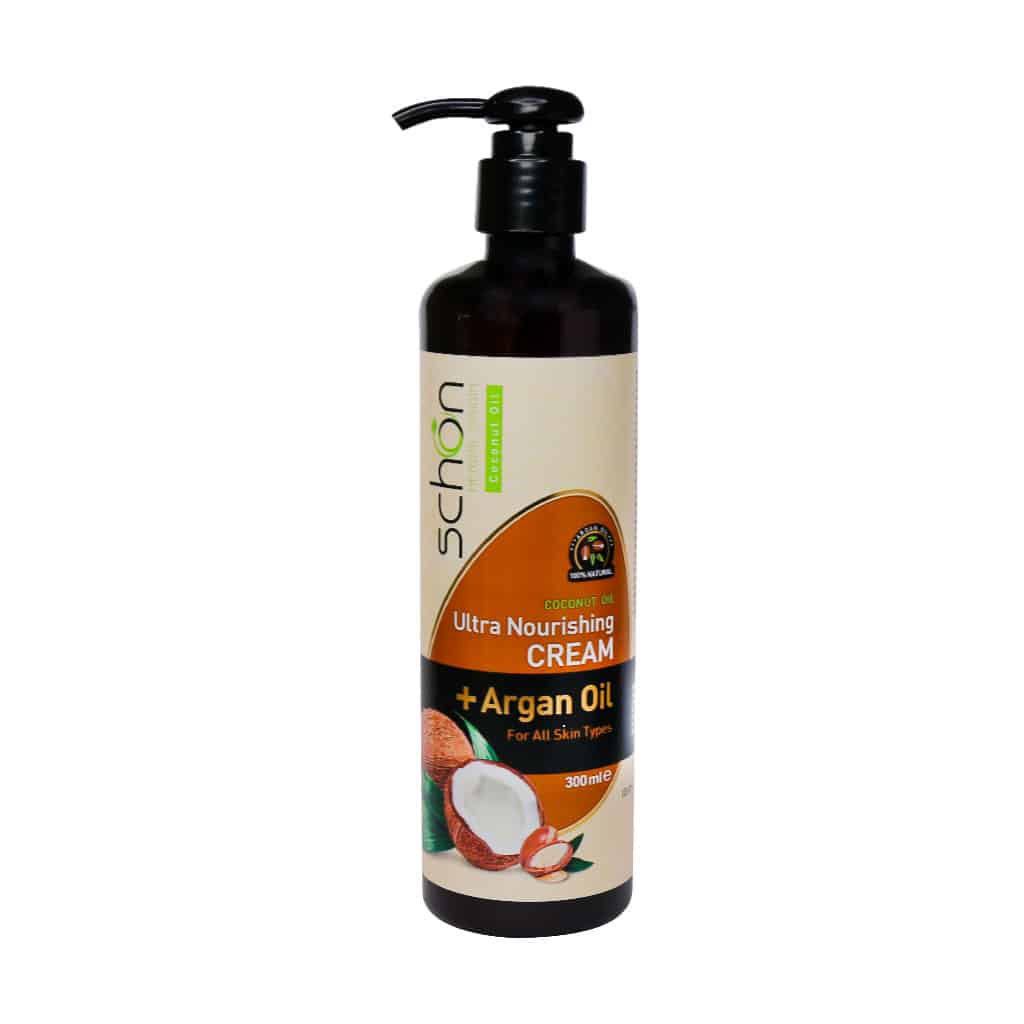 کرم مغذی نارگیل و آرگان