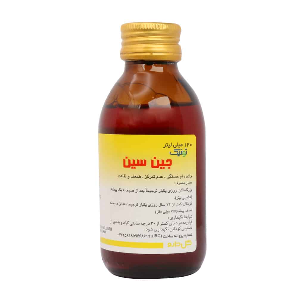 تونیک جین سین گل دارو 120 میل