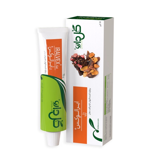 ژل ایرال وکس گل دارو 15 گرم