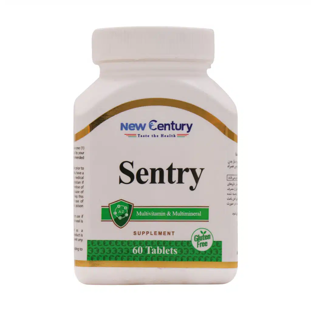 قرص مینرال و مولتی ویتامین سنتری نیوسنتری 60 عددی