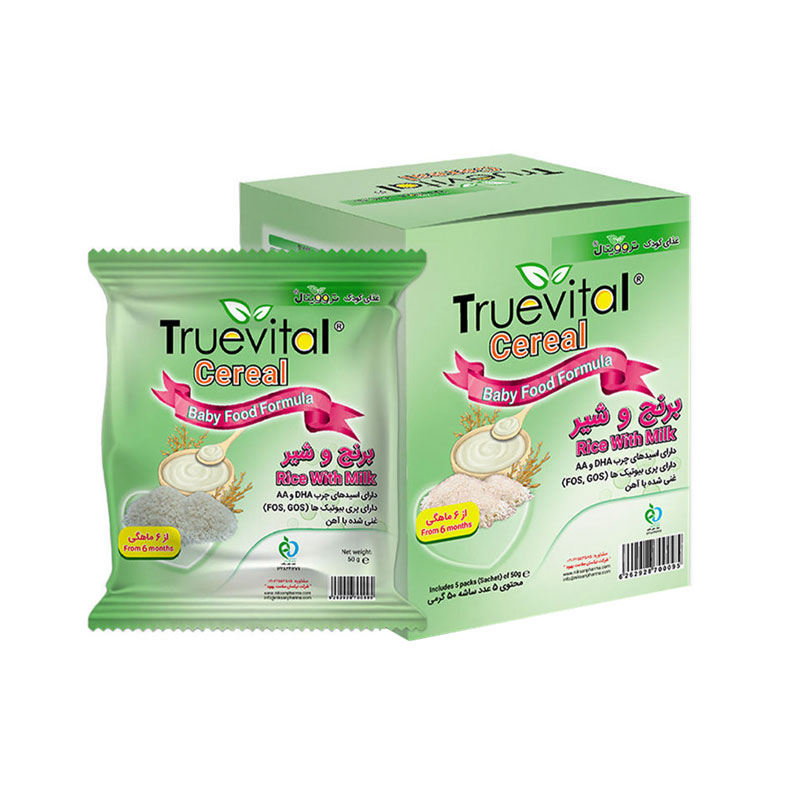 تروویتال سرآل با گندم و شیر از 6 ماهگی