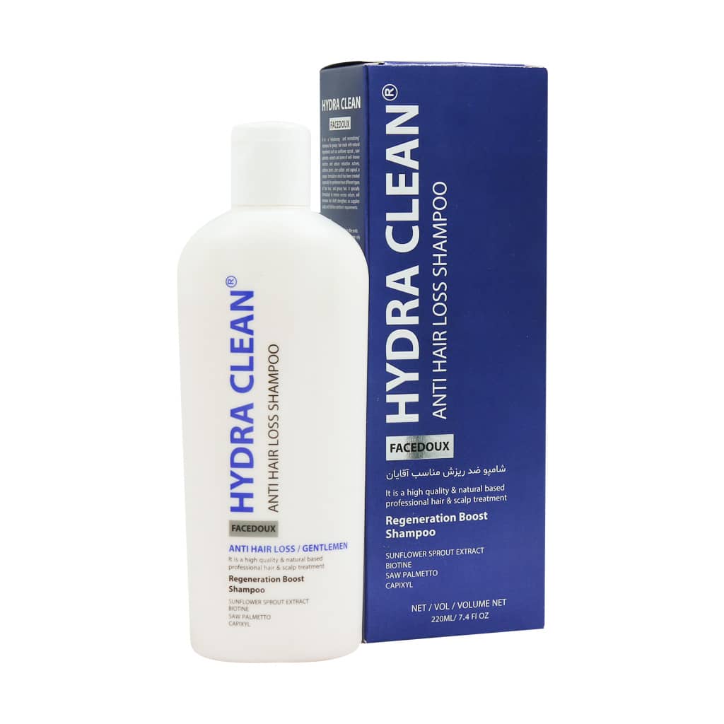 شامپو ضد ريزش مخصوص آقايان هيدرا کلين فیس دوکس 220 ميلی لیتر