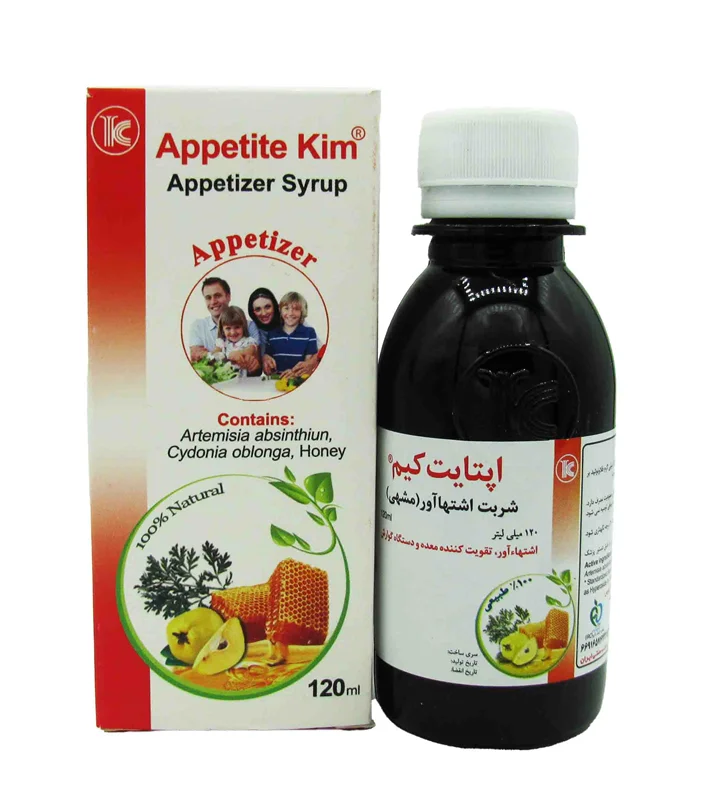 شربت اشتها آور اپتایت کیم کیمیاگر 120 میلی لیتر