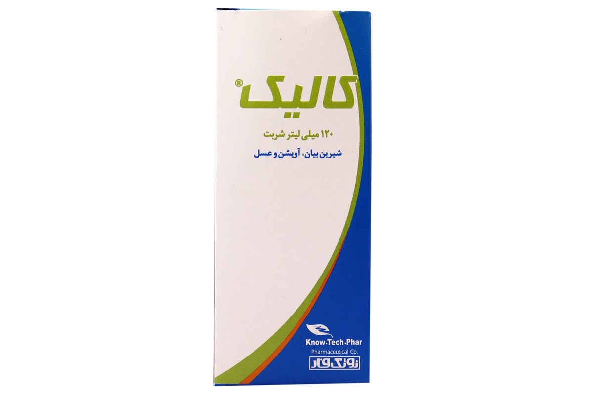 شربت ضد سرفه کالیک نوتک فار ۱۲۰ میلی لیتر