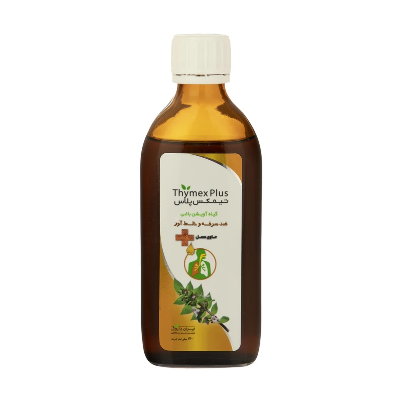 شربت ضد سرفه و خلط آور تیمکس پلاس  140 میلی لیتری
