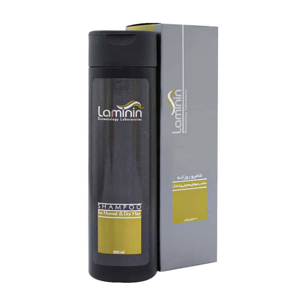 شامپو روزانه لامینین مناسب موهای معمولی تا خشک ۲۰۰ میلی لیتر