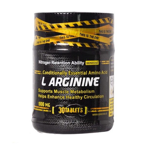 قرص ال آرژنین 1000 میلی گرم ژن استارقوطی 30 عددی