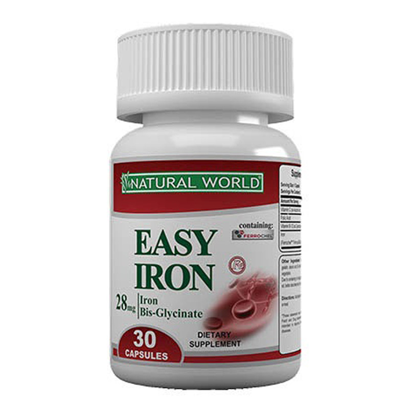 کپسول ایزی آیرون نچرال ورلد 30 عددی