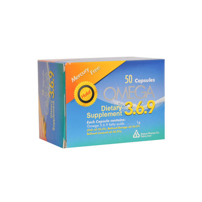 کپسول ژلاتینی امگا 3 6 9 دانا 50 عددی