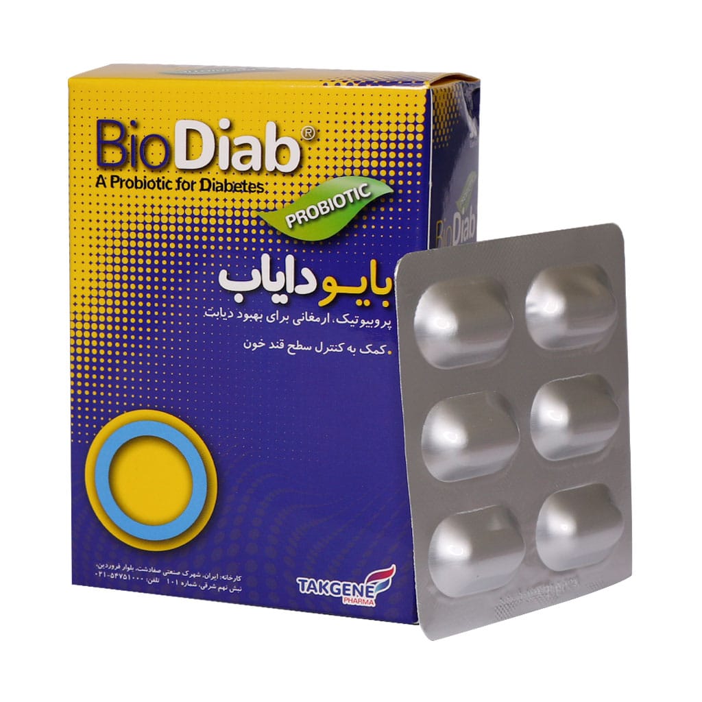 کپسول بایو دایاب تک ژن فارما 30 عددی