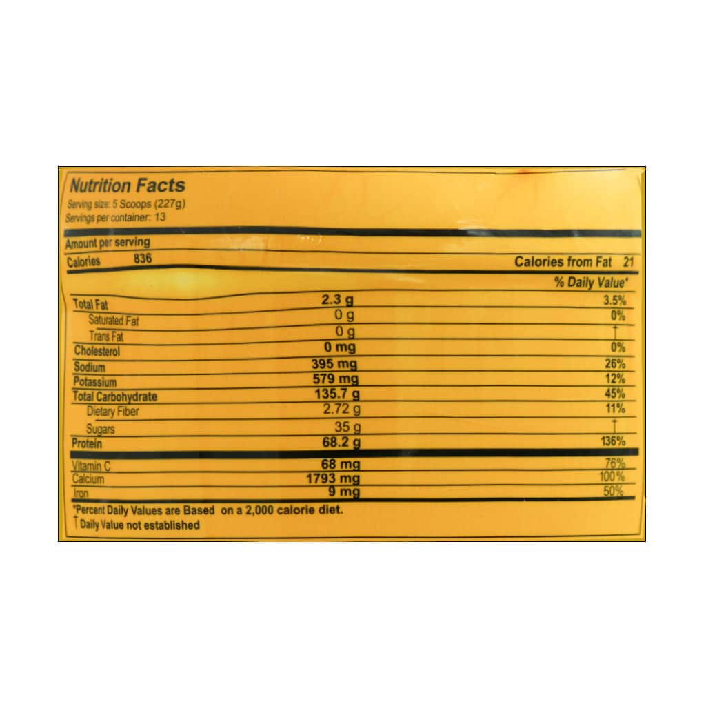 پودر مس ژن استار طعم دابل شکلات  3000 گرم