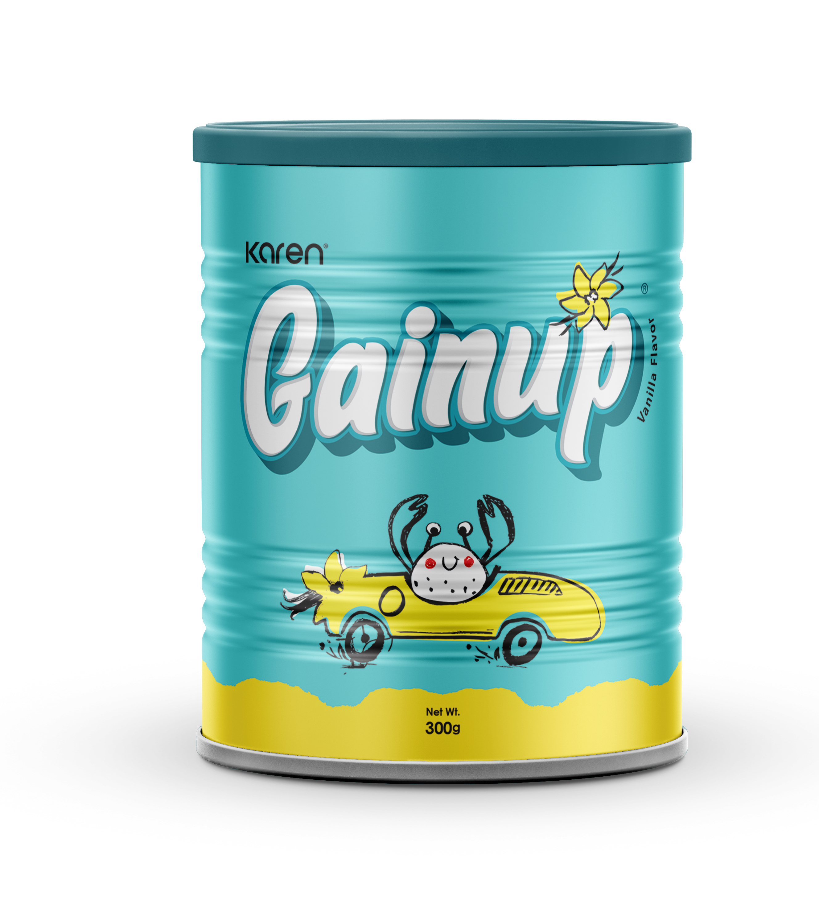 مکمل غذایی گین آپ  بیسکوییتی کودکان کارن 300 گرمی