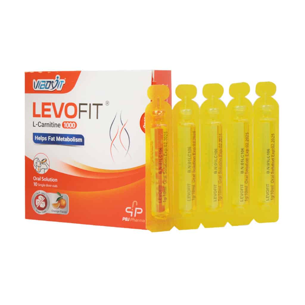 ویال خوراکی لووفیت ال کارنیتین 1000 پارس بهروزان جم 10 عددی