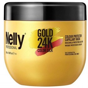 ماسک تثبیت کننده و تقویتی موهای رنگ شده کالر سیلک گلد