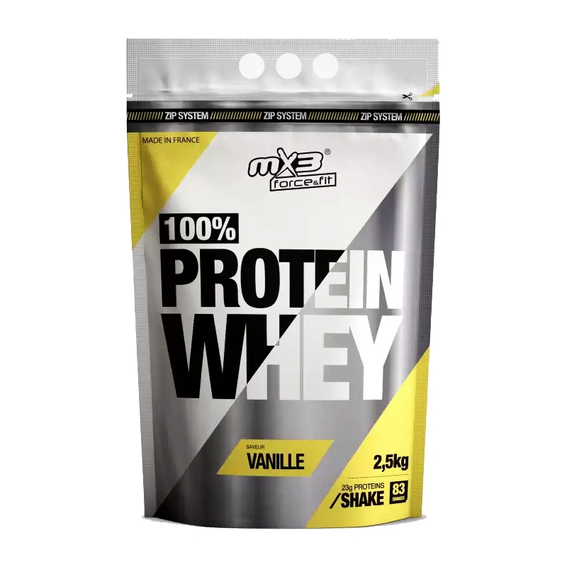 پودر پروتئین وی 100 درصد ام ایکس تری طعم وانیل 2500 گرمی