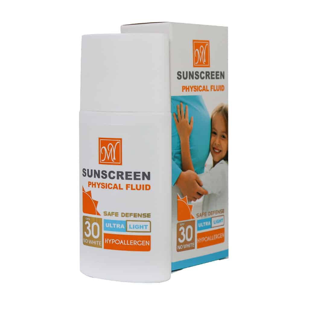 فلوييد ضد آفتاب فيزيکال مای SPF 30 مدل سيف ديفنس حجم 50 ميلی