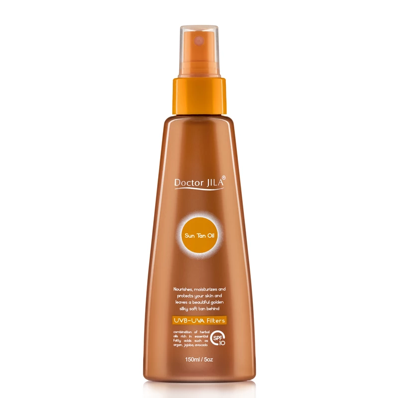 روغن آفتاب SPF10 دکتر ژیلا 150 میلی لیتر