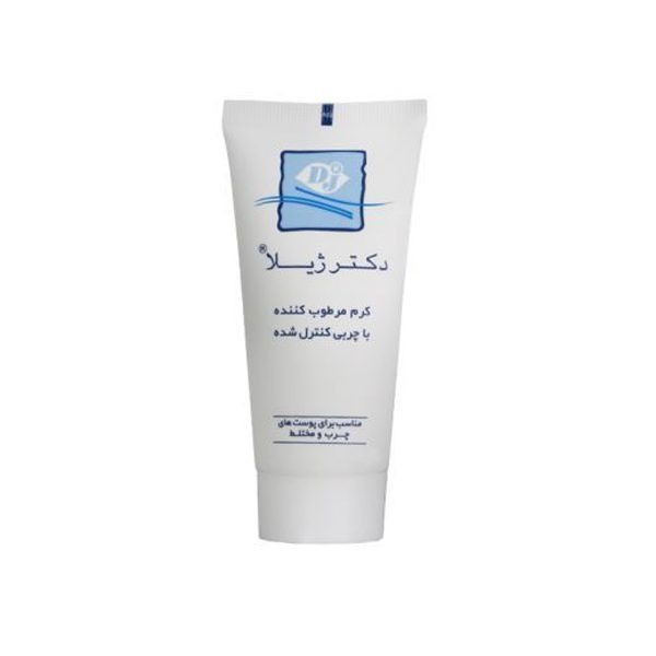 کرم مرطوب کننده با چربی کنترل شده بی رنگ