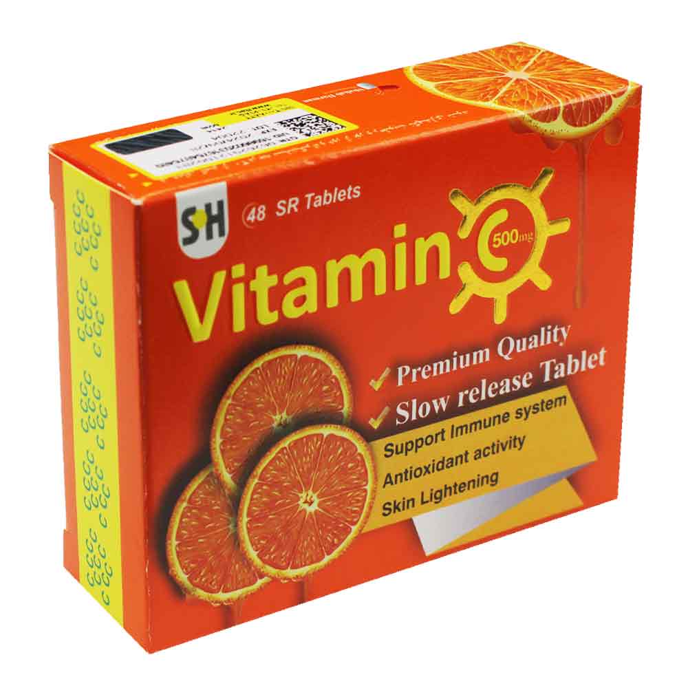 ویتامین ث 500 میلی گرم 48 عددی