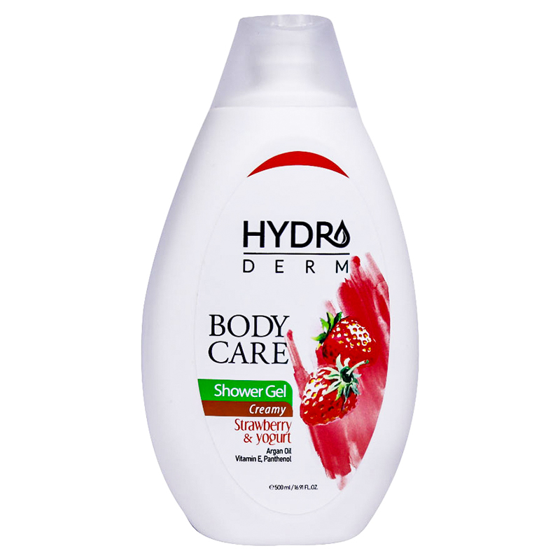 شامپو بدن کرمی با رایحه ماست و توت فرنگی