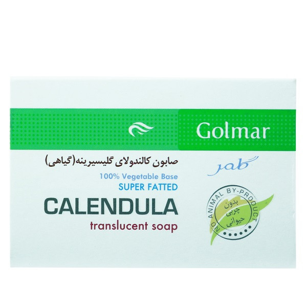 صابون کالاندولای گلیسیرینه گیاهی گلمر 90 گرم
