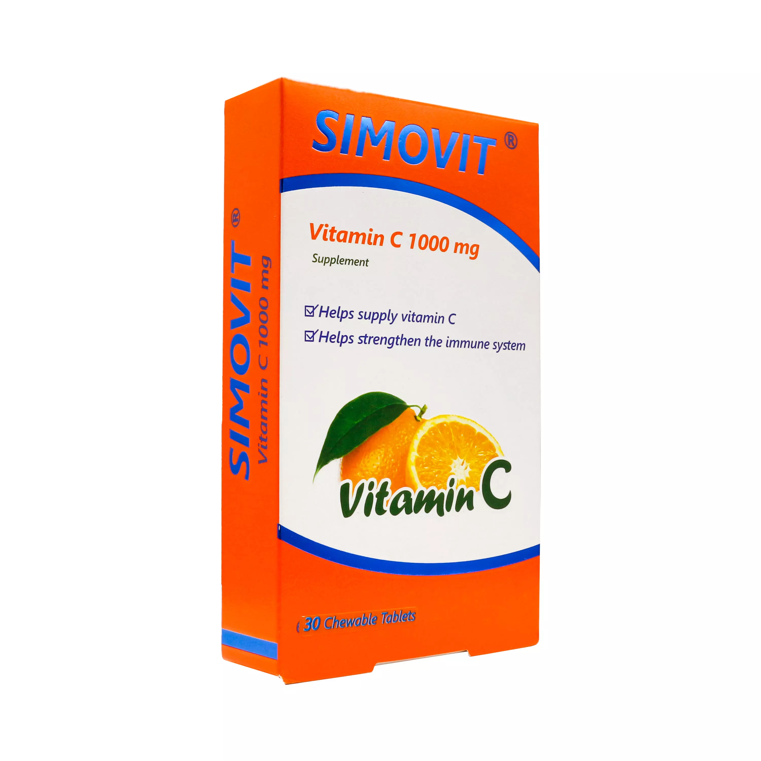 قرص جویدنی ویتامین ث 1000 سیموویت سیمرغ دارو  30 عددی